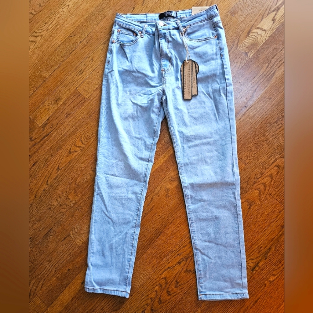 NWT Monkey Ride Original Vintage High Rise Light Blue Jeans
